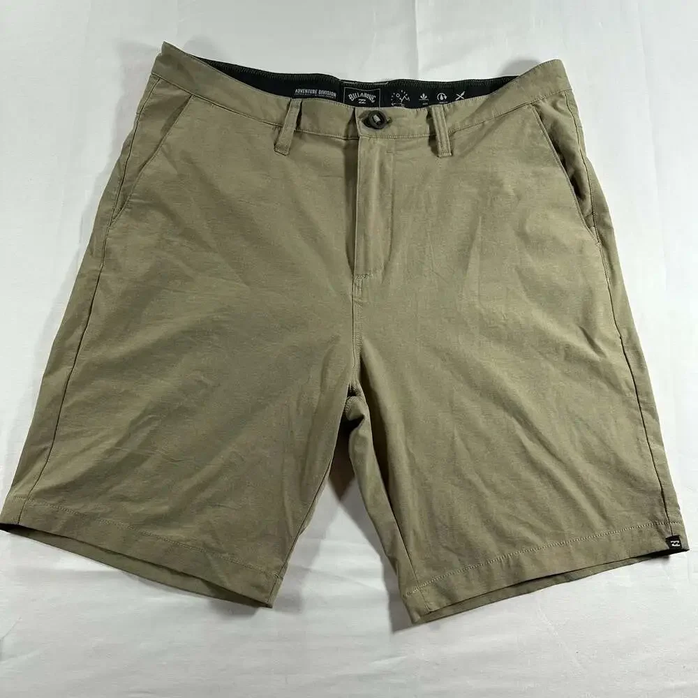 Billabong Adventure Division Surftrek Shorts Khaki Size 34